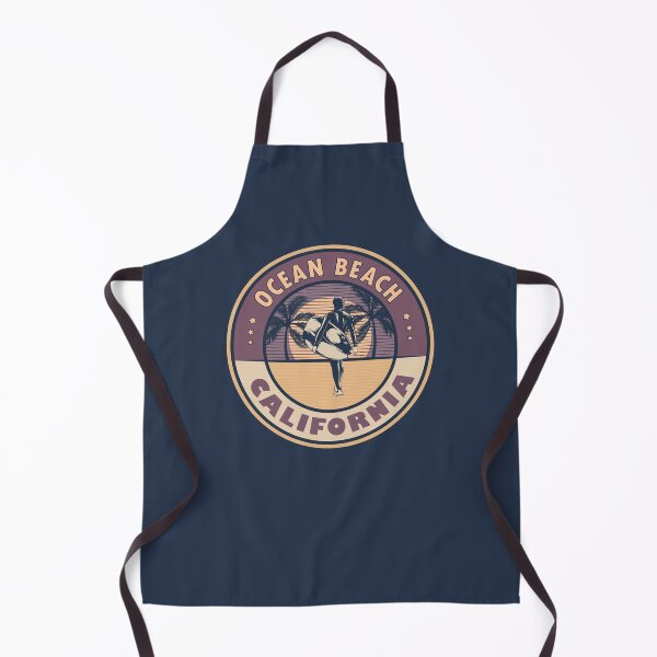 Item preview, Ocean Beach California Vintage Summer Surfing Design designed and sold by CynthiaGraphics.