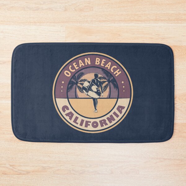 Item preview, Ocean Beach California Vintage Summer Surfing Design designed and sold by CynthiaGraphics.