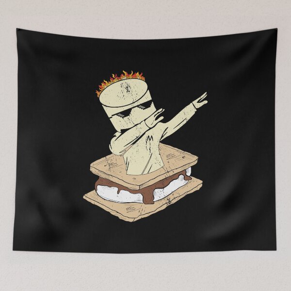 Item preview, Dabbing S'more Outdoor Activity Bonfire Camper Camping designed and sold by haselshirt.