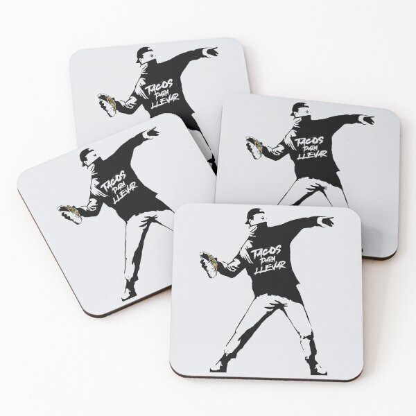 Item preview, Tacos para llevar, chica Bansky designed and sold by LatinoPower.