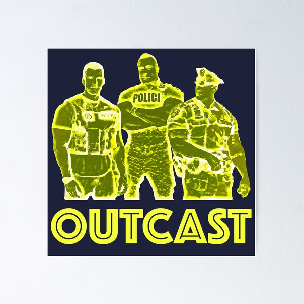 Item preview, OUTCAST (Yellow Theme) designed and sold by LiverpoolStore.