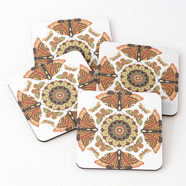 Item preview, Mariposa Mariposas Mandala Boho Bohemio designed and sold by MissBuffalove.