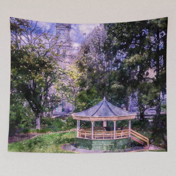 Item preview, Rotunda and Old Town Hall Watercolor designed and sold by Steven Jodoin.