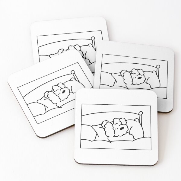 Item preview, Fluffy dog sleeping  designed and sold by Thing3of4girlie.