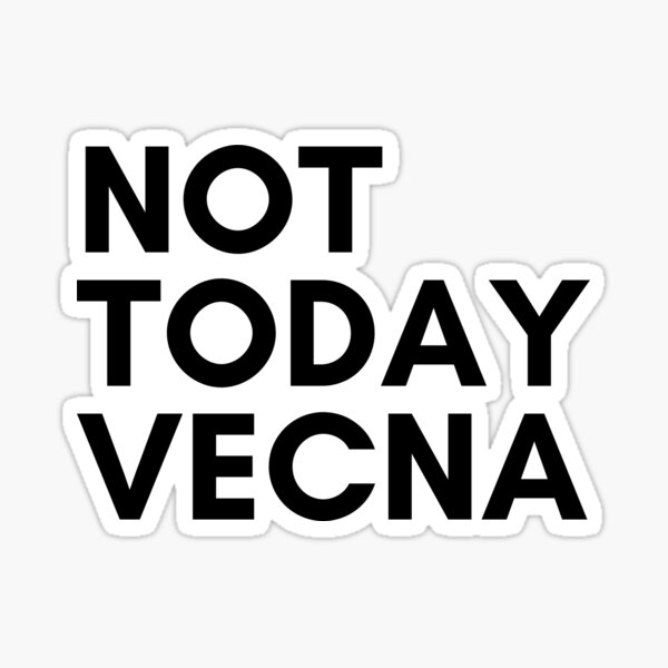 Item preview, Stranger Things Not Today Vecna Shirt  designed and sold by CoffeeandShop.