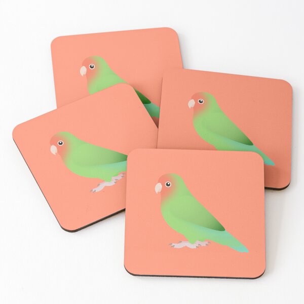 Item preview, Peach Faced Lovebird designed and sold by pigeonpotion.