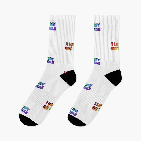 Item preview, I love my gay uncle - Pride rainbow colors designed and sold by Inspirationmotivation.