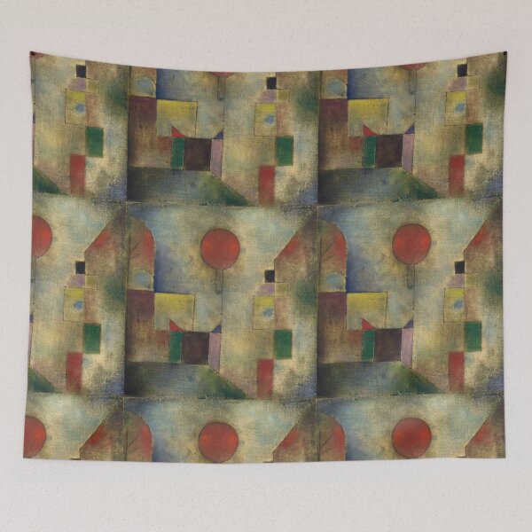 Item preview, Red Balloon  by Paul Klee ( Abstract pattern  ,expressionism · cubism · and surrealism Paul Klee designed and sold by TeeARTHY.
