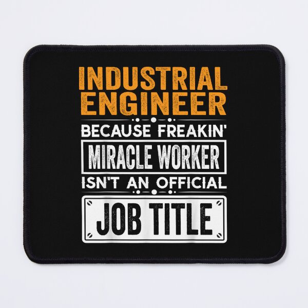 Item preview, Industrial plant engineer Because Freaking Miracle Worker Isn’t an Official Job Title, Industrial plant engineer Christmas Fathers Day shirt designed and sold by xlnv.
