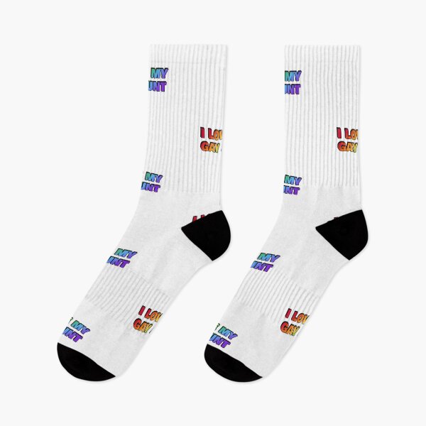 Item preview, I love my gay aunt - Pride rainbow colors designed and sold by Inspirationmotivation.