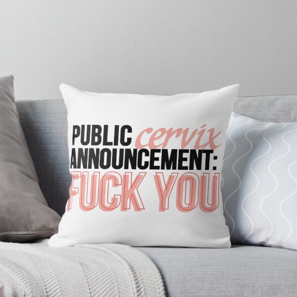 Item preview, Public Cervix Announcement designed and sold by carly-kent.