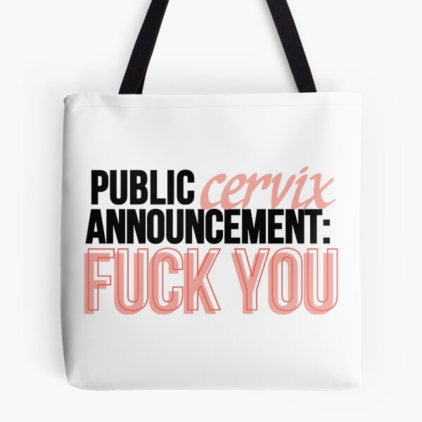 Item preview, Public Cervix Announcement designed and sold by carly-kent.