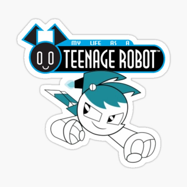 "My Life As A Teenage Robot - Kids Cartoon" Sticker by KidsTee | Redbubble
