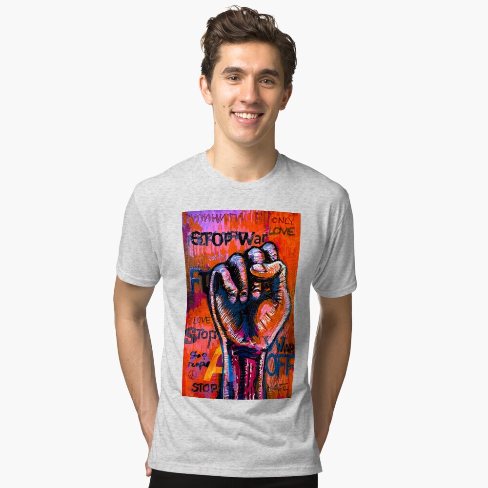 Item preview, Tri-blend T-Shirt designed and sold by AllanLinder.