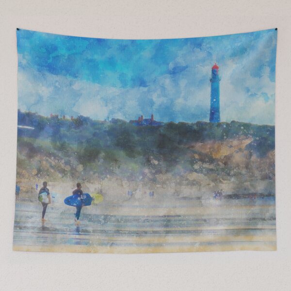 Item preview, Australia Day 2019 along the Surf Coast Watercolor designed and sold by Steven Jodoin.