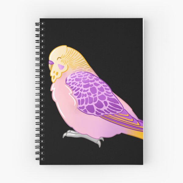 Item preview, Trixic Pride Budgie designed and sold by AdoraBirdArt.