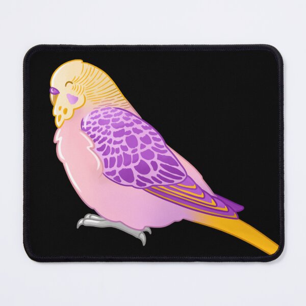 Item preview, Trixic Pride Budgie designed and sold by AdoraBirdArt.