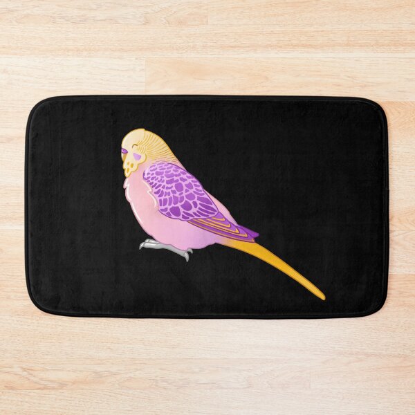 Item preview, Trixic Pride Budgie designed and sold by AdoraBirdArt.