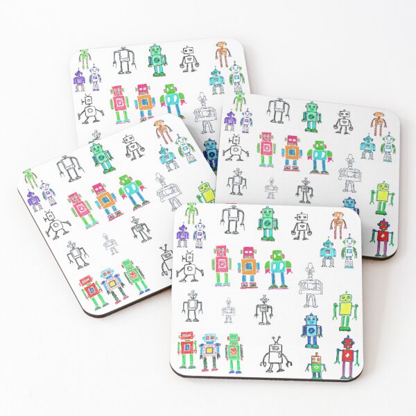Item preview, Robots designed and sold by Art Dila Studio.