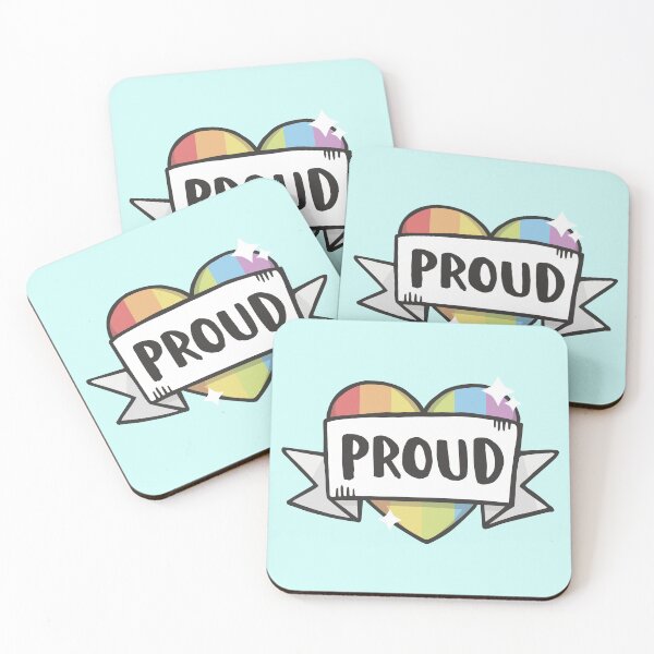 Item preview, Gay (LGBT+) Pride in Light Cyan designed and sold by LaurenTowner.