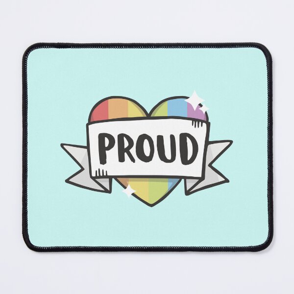 Item preview, Gay (LGBT+) Pride in Light Cyan designed and sold by LaurenTowner.