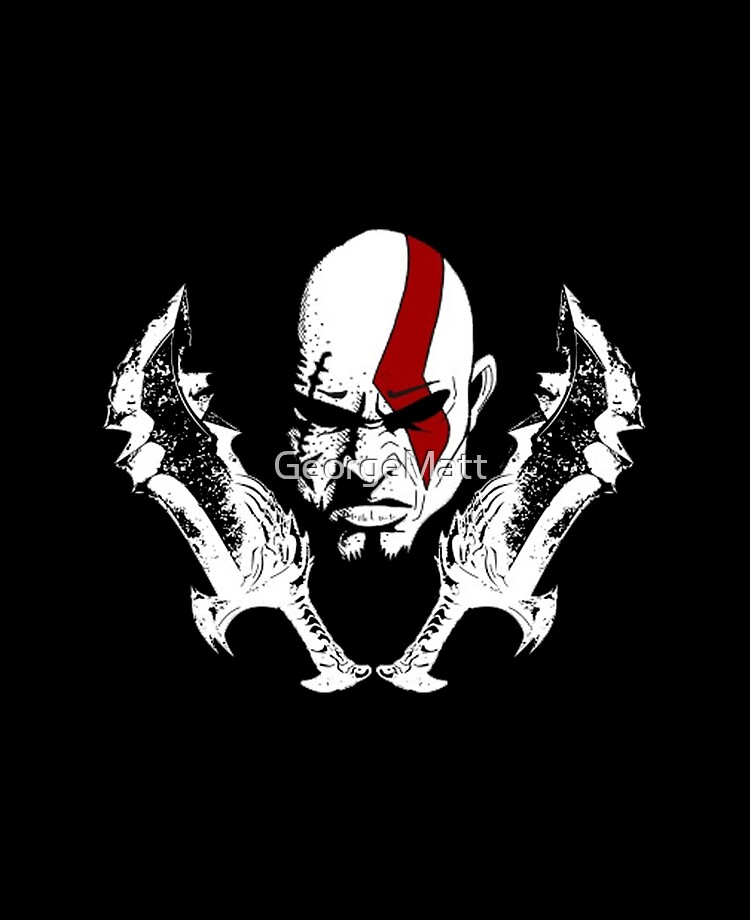 Fan-art KRATOS - GOD OF WAR (version 2) iPad Case & Skin by DreamMeArt