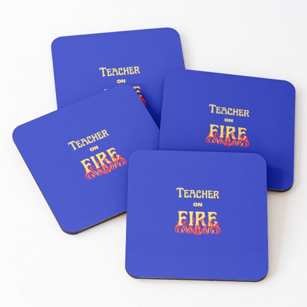 Item preview, Teacher on Fire (yellow letters) designed and sold by Snapshots-Plus.