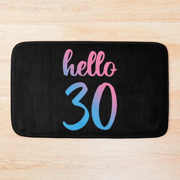 Item preview, Hello Thirty II - 30th Birthday Gift designed and sold by Lemon Pepper.