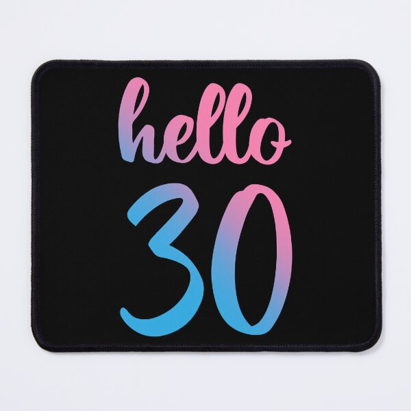 Item preview, Hello Thirty II - 30th Birthday Gift designed and sold by Lemon Pepper.
