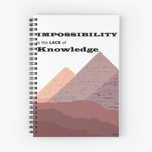 Item preview, Impossibility is the lack of knowledge designed and sold by JLFInspArt.