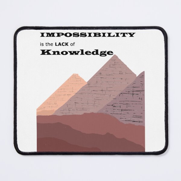 Item preview, Impossibility is the lack of knowledge designed and sold by JLFInspArt.