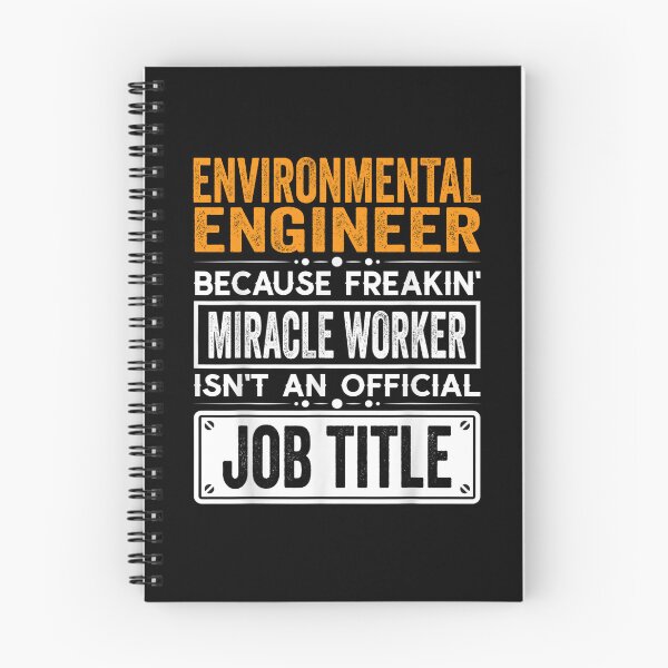 Item preview, Environmental engineer Because Freaking Miracle Worker Isn’t an Official Job Title, Environmental engineer Christmas Fathers Day shirt designed and sold by xlnv.
