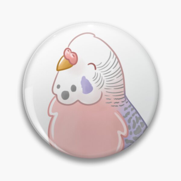 Item preview, Cupio Pride Budgie designed and sold by AdoraBirdArt.