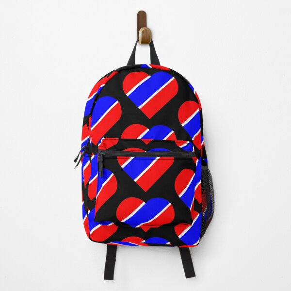 Item preview, red white blue heart usa patriotic designed and sold by Gossip Rag.