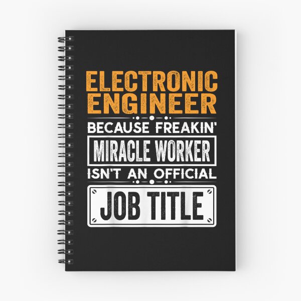 Item preview, Electronic engineer Because Freaking Miracle Worker Isn’t an Official Job Title, Electronic engineer Christmas Fathers Day shirt designed and sold by xlnv.