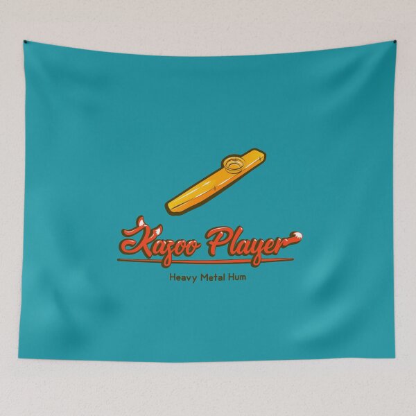 Item preview, Kazoo Heavy Metal Hum fan shirt Peter and the Foxes designed and sold by hatgirldesign.