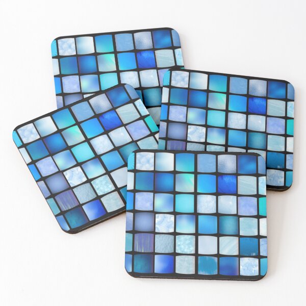 Item preview, Blue Patterns of Textures Design for the whole family. Great for all your accessories, mix and match totes, duffles, cups and more! designed and sold by tranquilbeach.