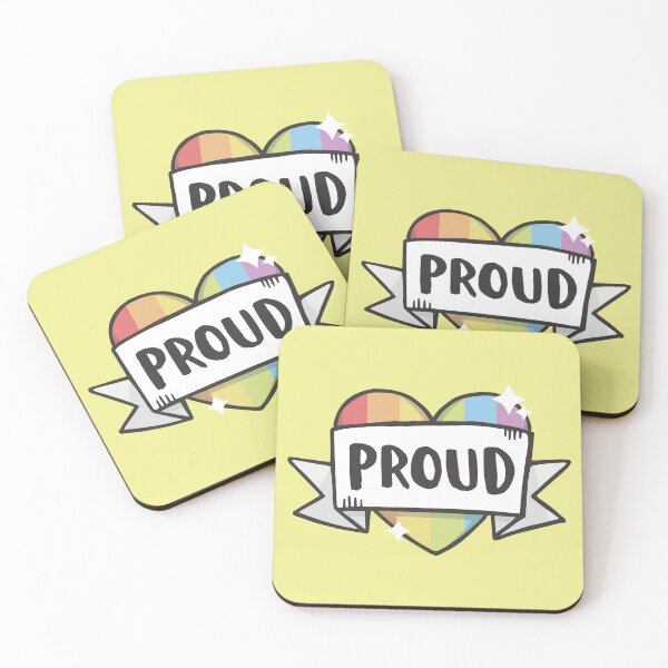 Item preview, Gay (LGBT+) Pride in Light Yellow designed and sold by LaurenTowner.