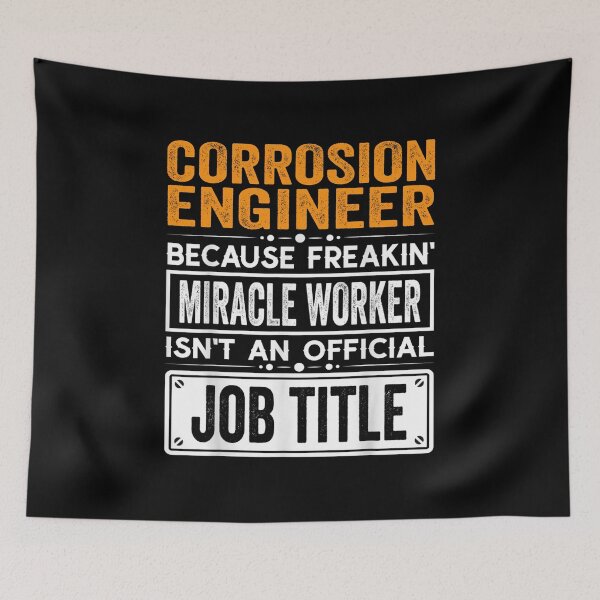 Item preview, Corrosion engineer Because Freaking Miracle Worker Isn’t an Official Job Title, Corrosion engineer Christmas Fathers Day shirt designed and sold by xlnv.