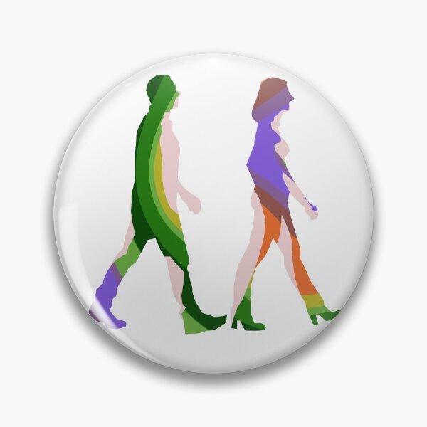 Item preview, Man and Woman Ramblers Walking designed and sold by SystemLion.
