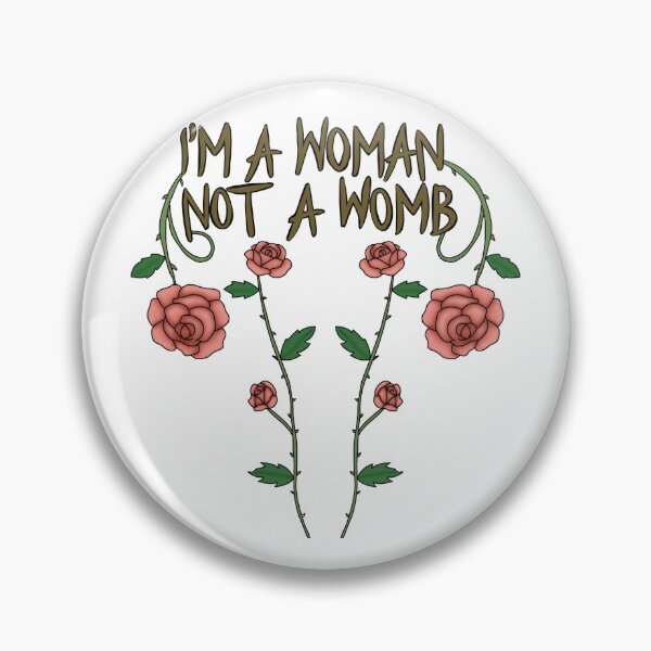 Item preview, I'm a woman not a womb  designed and sold by Becky-Marie.