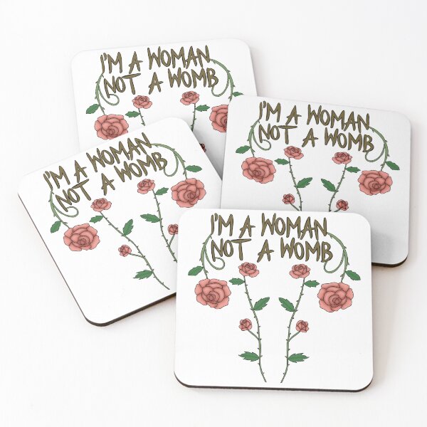 Item preview, I'm a woman not a womb  designed and sold by Becky-Marie.