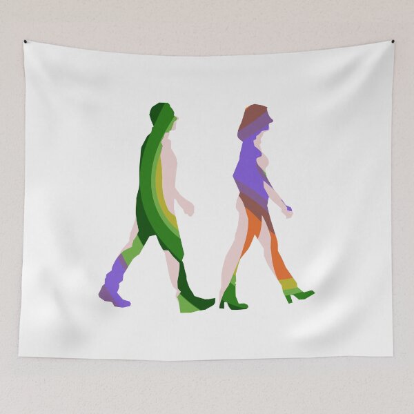 Item preview, Man and Woman Ramblers Walking designed and sold by SystemLion.