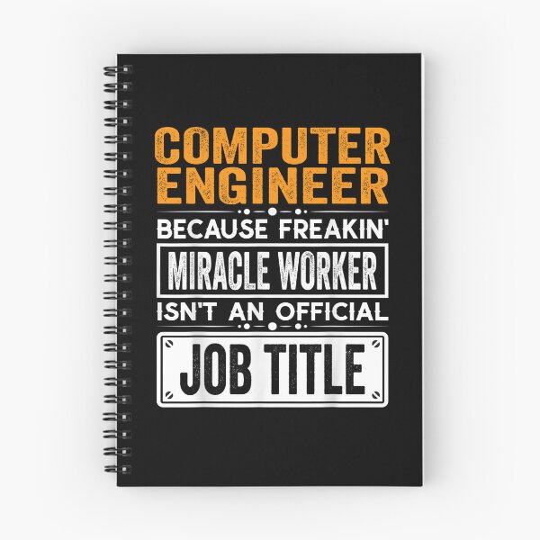 Item preview, Computer engineer Because Freaking Miracle Worker Isn’t an Official Job Title, Computer engineer Christmas Fathers Day shirt designed and sold by xlnv.