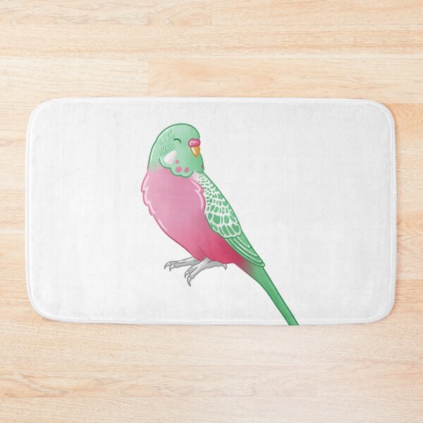 Item preview, Abrosexual Pride Budgie designed and sold by AdoraBirdArt.