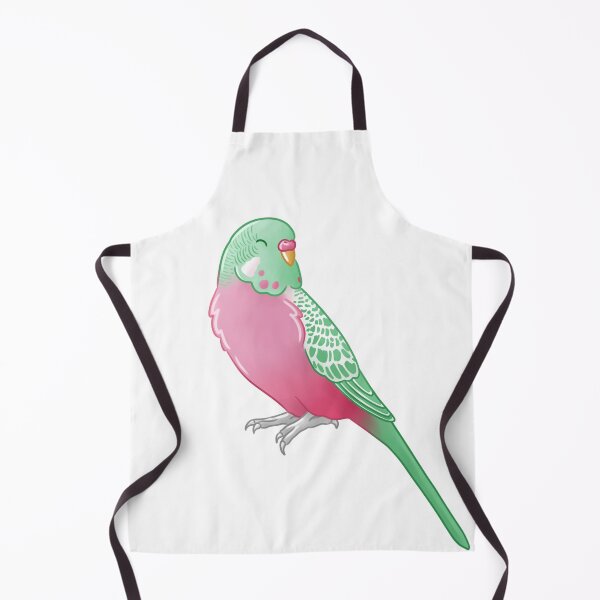 Item preview, Abrosexual Pride Budgie designed and sold by AdoraBirdArt.