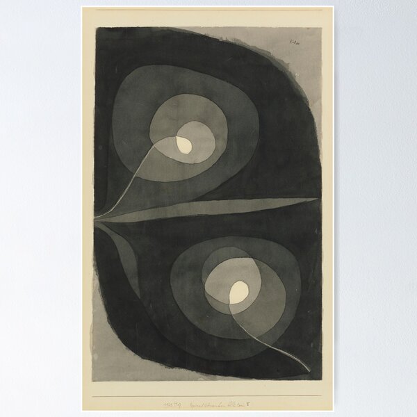 Item preview, Spiral Screw Flowers I(Spiralschraubenblüten I ) ( Abstract pattern  ,expressionism · cubism · and surrealism Paul Klee designed and sold by TeeARTHY.