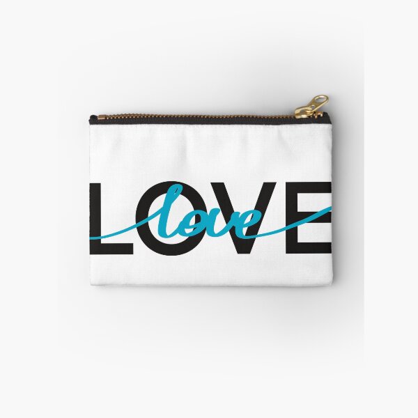 Item preview, Love. Blue Motivational quote. Lettering designed and sold by Drevych-shop.