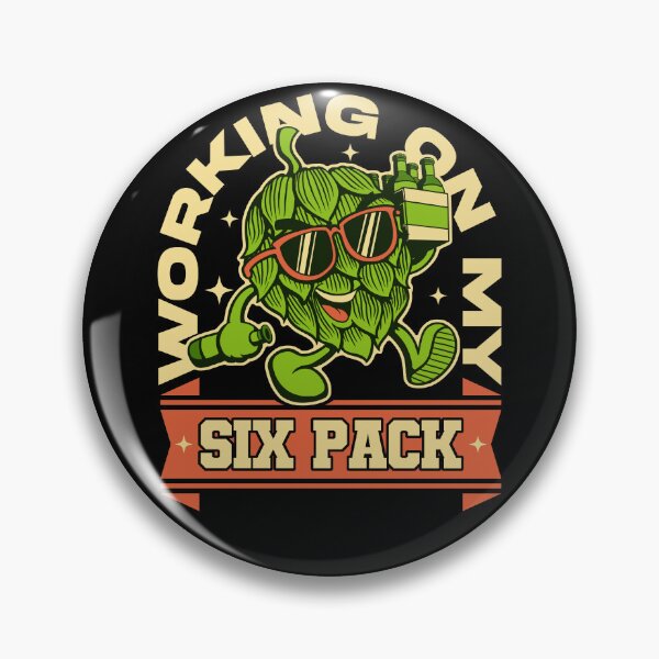 Item preview, Working on my six pack like a beer lover designed and sold by sachpica.