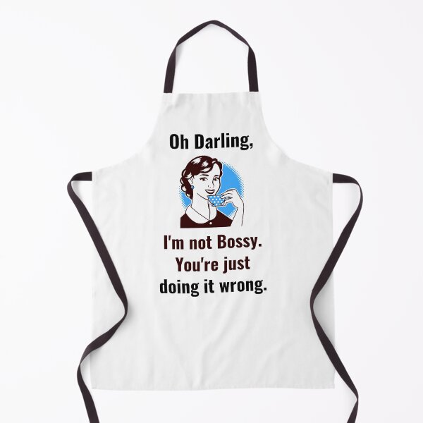 Item preview, Bossy Lady Says You're Doing It Wrong Retro Design designed and sold by MyJojoBean.